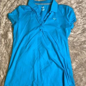 Blue Nike Polo